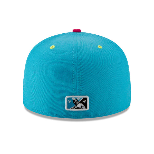 Erie SeaWolves (Piñatas) New Era Copa de la Diversion (FUN CUP) 59FIFTY Fitted Hat - Vice Blue/Pink