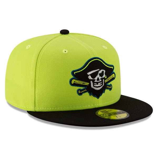 Bradenton Marauders (BARBASNEGRAS) New Era Copa de la Diversion (FUN CUP) 59FIFTY Fitted Hat - Cyber/Black