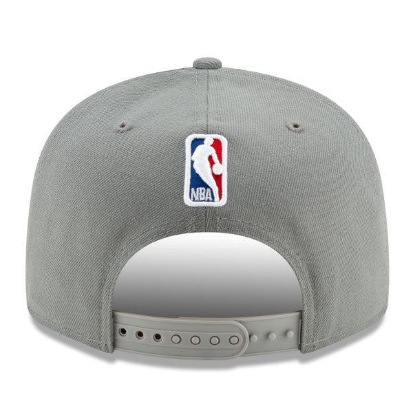 Miami Heat New Era 2020 NBA Eastern Conference Champions Locker Room 9FIFTY Snapback Hat - Gray