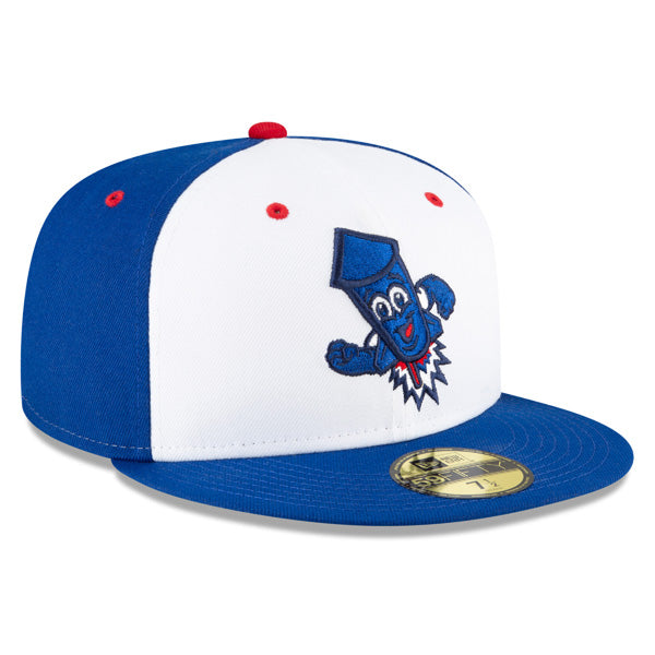 Worcester Woo Sox (WEPA) New Era Copa de la Diversion (FUN CUP) 59FIFTY Fitted Hat - White/Blue