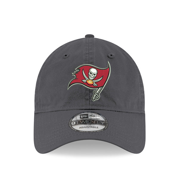 Tampa Bay  New Era Super Bowl LV Bound Side Patch 9Twenty Strapback Hat - Pewter