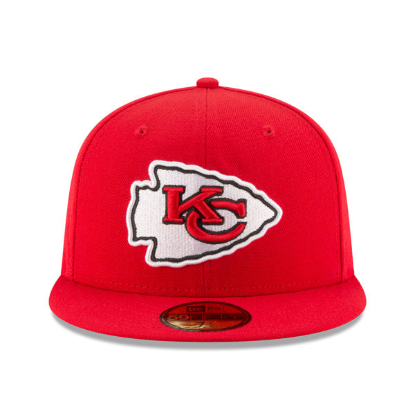 Kansas City Chiefs New Era Super Bowl LV Bound Side Patch 59FIFTY Fitted Hat - Red