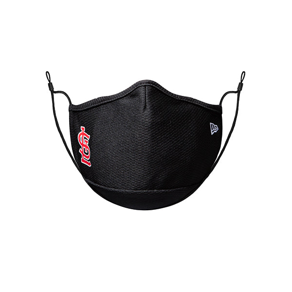 St.Louis Cardinals New Era Adult MLB On-Field Face Covering Mask - Black