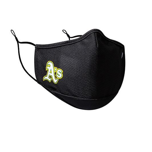 Oakland Athletics New Era Adult MLB On-Field Face Covering Mask - Black