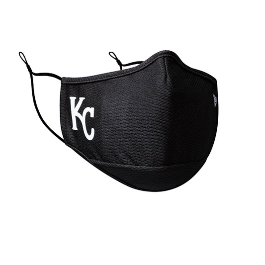 Kansas City Royals New Era Adult MLB On-Field Face Covering Mask - Black