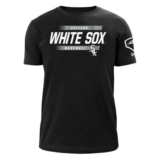 Chicago White Sox New Era HOME RUN Short Sleeve MLB T-Shirt - Black