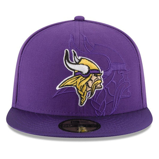 Minnesota Vikings 2016 NFL SIDELINE Official Fitted 59Fifty New Era Hat