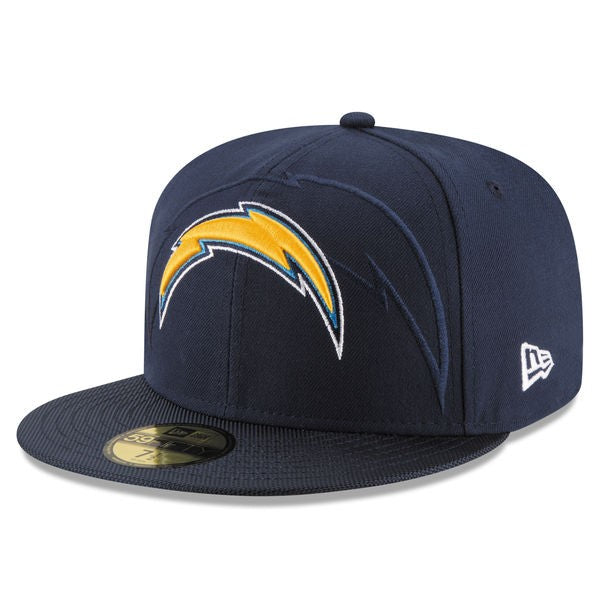 San Diego Chargers 2016 NFL SIDELINE Official Fitted 59Fifty New Era Hat