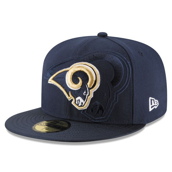 Los Angeles Rams 2016 NFL SIDELINE Official Fitted 59Fifty New Era Hat