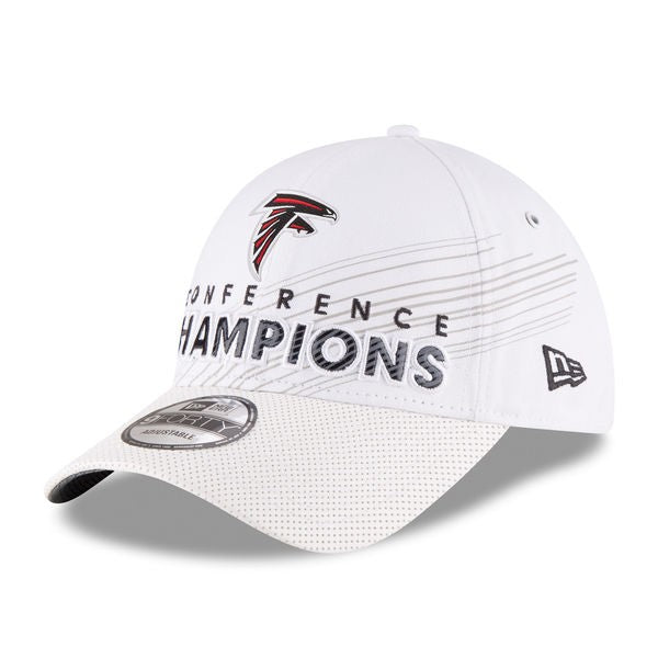 Atlanta Falcons New Era NFC Conference Champions LOCKER ROOM 9Forty Adjustable Hat