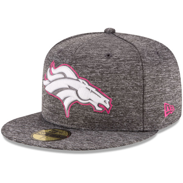 Denver Broncos New Era 2016 NFL Breast Cancer Awareness (BCA) Sideline 59FIFTY Fitted Hat