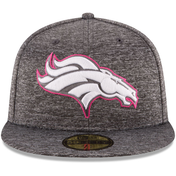 Denver Broncos New Era 2016 NFL Breast Cancer Awareness (BCA) Sideline 59FIFTY Fitted Hat