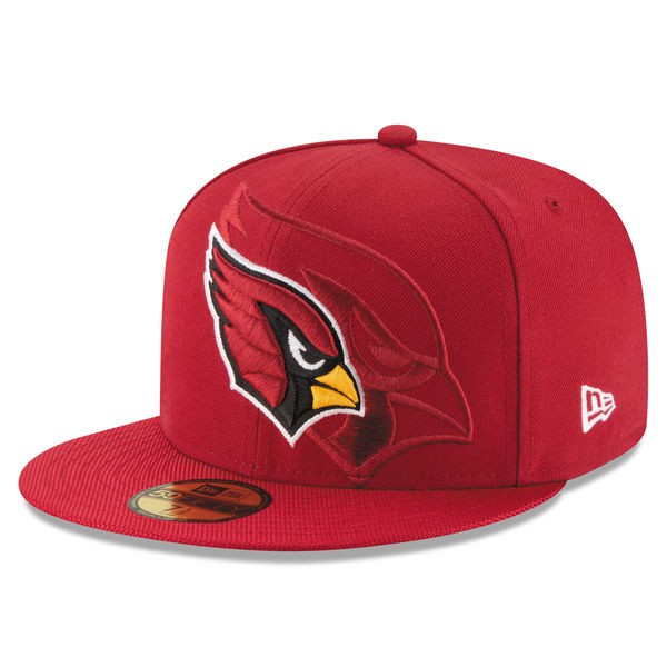 Arizona Cardinals 2016 NFL SIDELINE Official Fitted 59Fifty New Era Hat