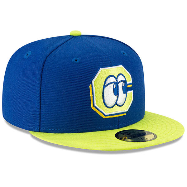 Chattanooga Lookouts (Montañas de) New Era Copa de la Diversion (FUN CUP) 59FIFTY Fitted Hat - Royal/Lime