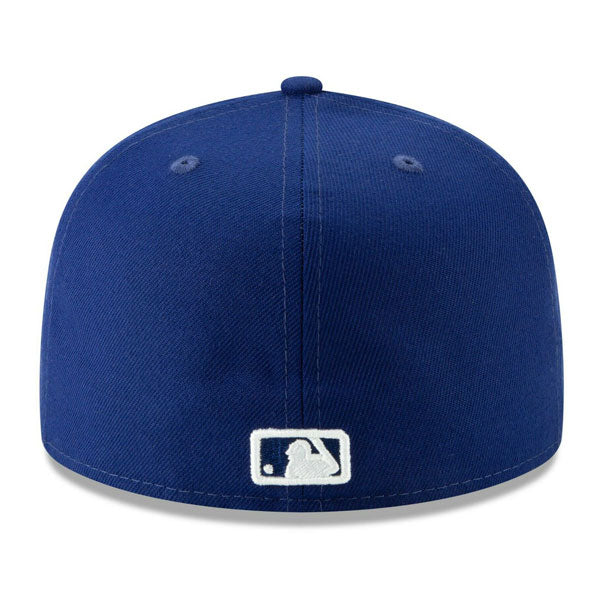 Los Angeles Dodgers New Era FRACTURED METAL 59Fifty Fitted MLB Hat - Royal/Silver