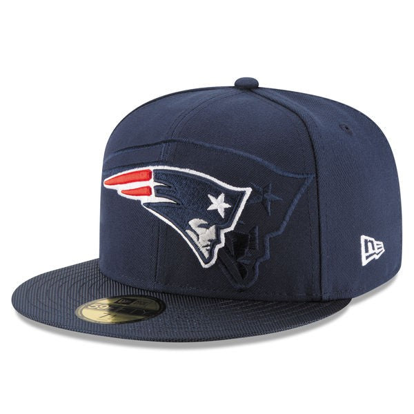 New England Patriots 2016 NFL SIDELINE Official Fitted 59Fifty New Era Hat