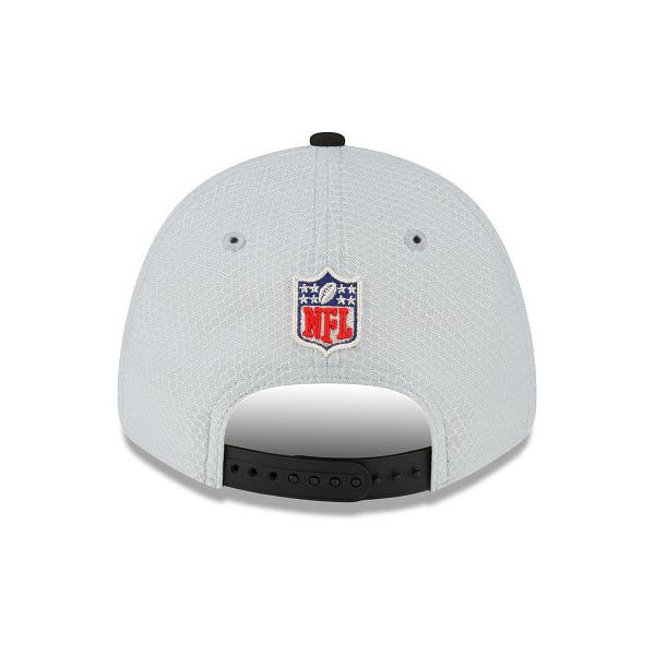 Kansas City Chiefs New Era 2022 AFC Champions Locker Room 9FORTY Adjustable Hat - Gray/Black