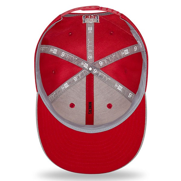 San Francisco 49ers New Era 2018 NFL Sideline Road Official 9Fifty Snapback Hat