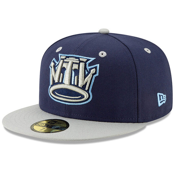 Brooklyn Cyclones (Jefes) New Era Copa de la Diversion (FUN CUP) 59FIFTY Fitted Hat - Navy/Gray