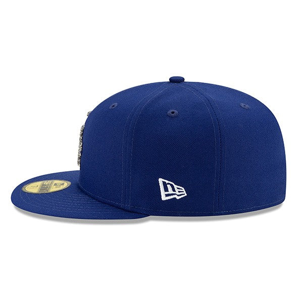 Los Angeles Dodgers New Era Metal Melt 59FIFTY Fitted Hat - Royal