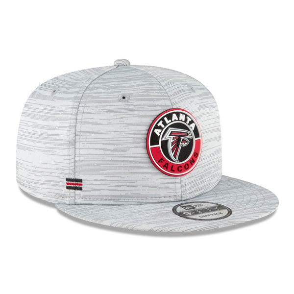 Atlanta Falcons New Era 2020 NFL Sideline Official 9FIFTY Snapback Hat - Gray