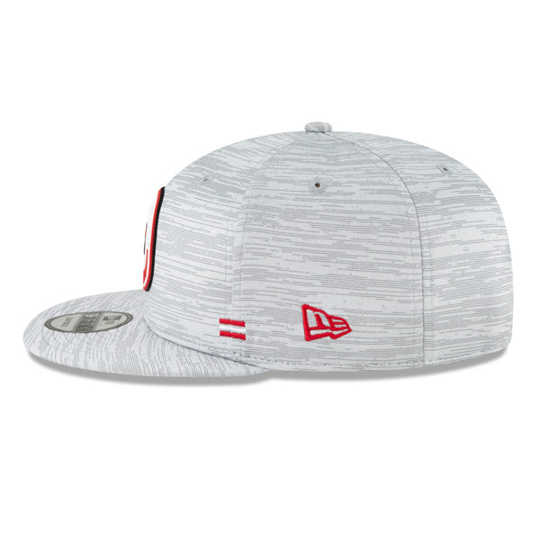 San Francisco 49ers New Era 2020 NFL Sideline Official 9FIFTY Snapback Hat - Gray