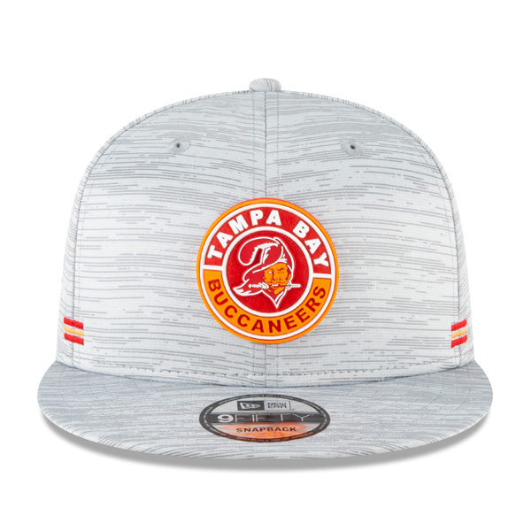 Tampa Bay Buccaneers New Era 2020 NFL Sideline Official 9FIFTY Snapback Hat - Gray