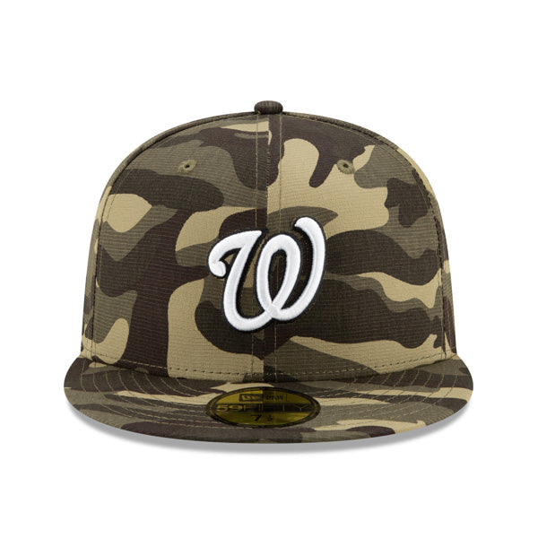 Washington Nationals New Era 2021 Armed Forces Day On-Field 59FIFTY Fitted Hat - Camo