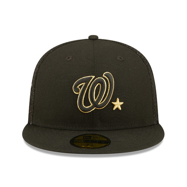 Washington Nationals New Era 2022 MLB All-Star Game On-Field 59FIFTY Fitted Hat - Black/Gold