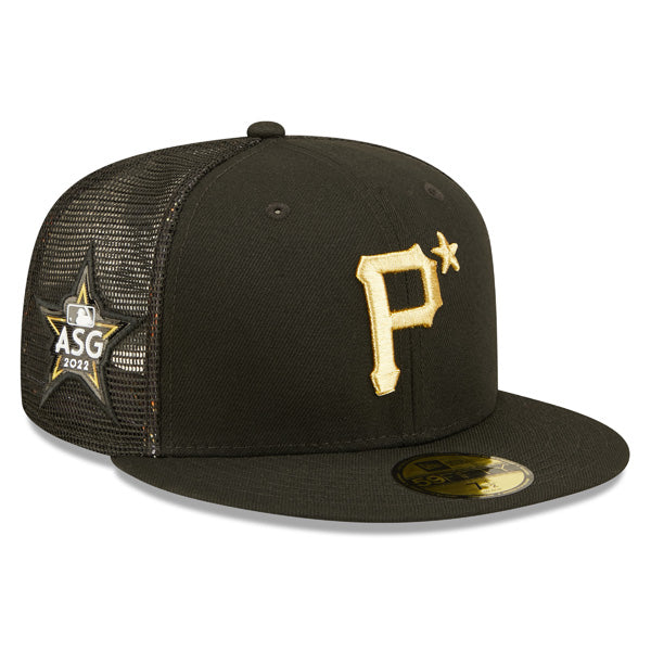 Pittsburgh Pirates New Era 2022 MLB All-Star Game On-Field 59FIFTY Fitted Hat - Black/Gold