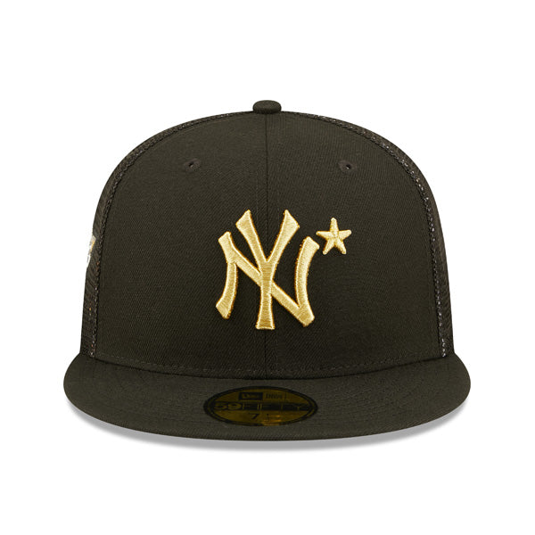 New York Yankees New Era 2022 MLB All-Star Game On-Field 59FIFTY Fitted Hat - Black/Gold