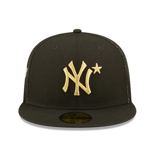 New York Yankees New Era 2022 MLB All-Star Game On-Field 59FIFTY Fitted Hat - Black/Gold