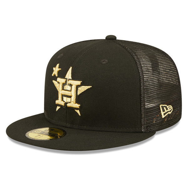 Houston Astros New Era 2022 MLB All-Star Game On-Field 59FIFTY Fitted Hat - Black/Gold