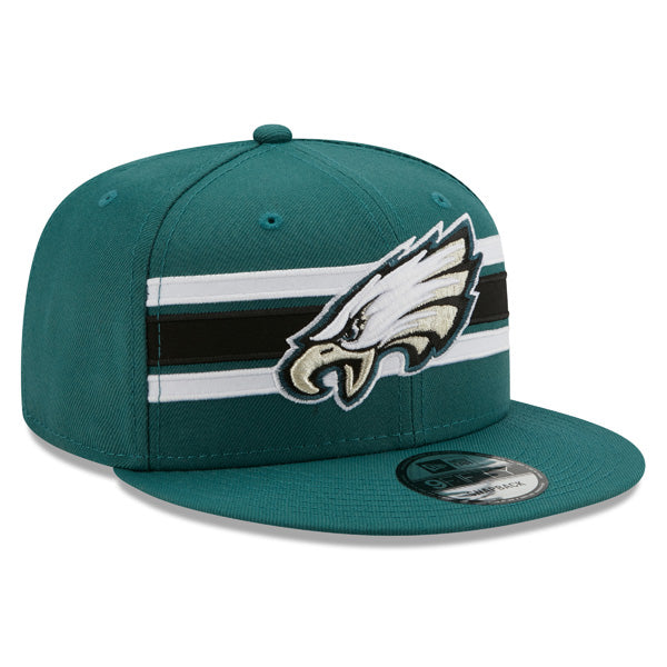 Philadelphia Eagles New Era NFL THROWBACK STRIKE 9Fifty Snapback Hat - Green