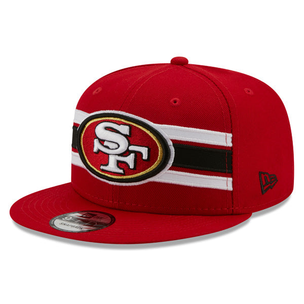 San Francisco 49ers New Era NFL THROWBACK STRIKE 9Fifty Snapback Hat - Scarlet