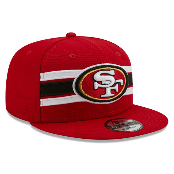 San Francisco 49ers New Era NFL THROWBACK STRIKE 9Fifty Snapback Hat - Scarlet