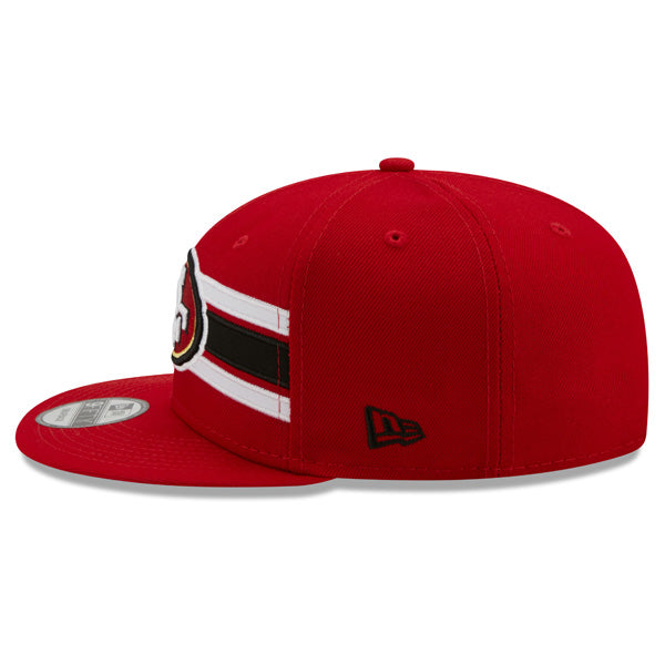 San Francisco 49ers New Era NFL THROWBACK STRIKE 9Fifty Snapback Hat - Scarlet