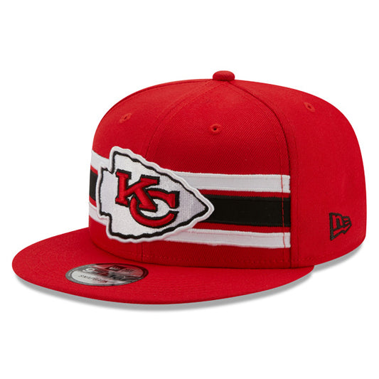 Kansas City Chiefs New Era NFL THROWBACK STRIKE 9Fifty Snapback Hat -Red