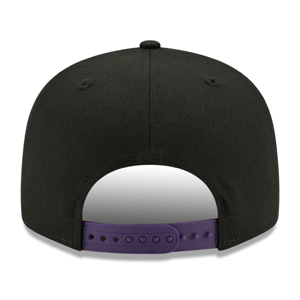 Baltimore Ravens New Era NFL THROWBACK STRIKE 9Fifty Snapback Hat - Black