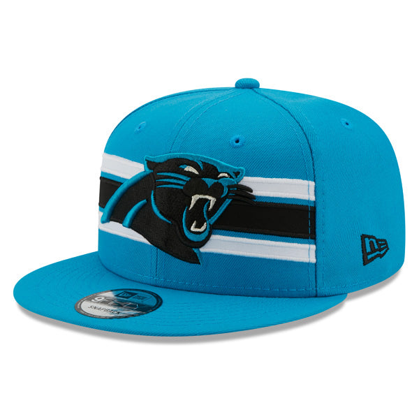 Carolina Panthers New Era NFL THROWBACK STRIKE 9Fifty Snapback Hat - Panthers Blue