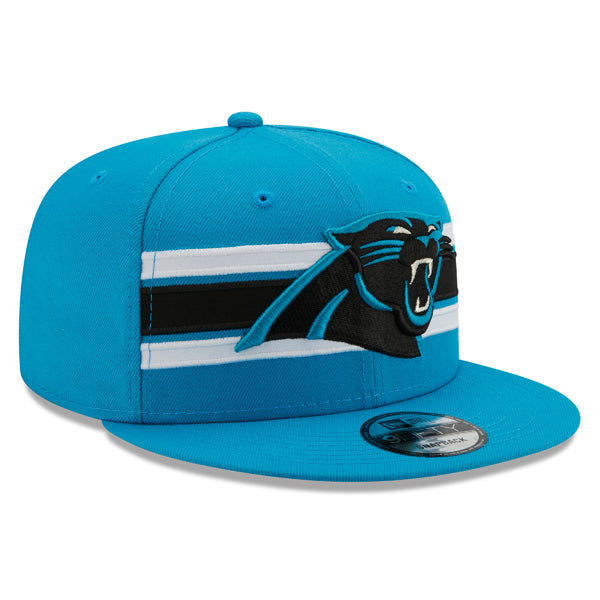 Carolina Panthers New Era NFL THROWBACK STRIKE 9Fifty Snapback Hat - Panthers Blue