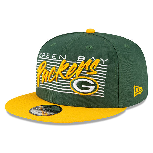 Green Bay Packers New Era RETRO GRILL 9Fifty Snapback NFL Hat