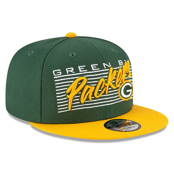 Green Bay Packers New Era RETRO GRILL 9Fifty Snapback NFL Hat