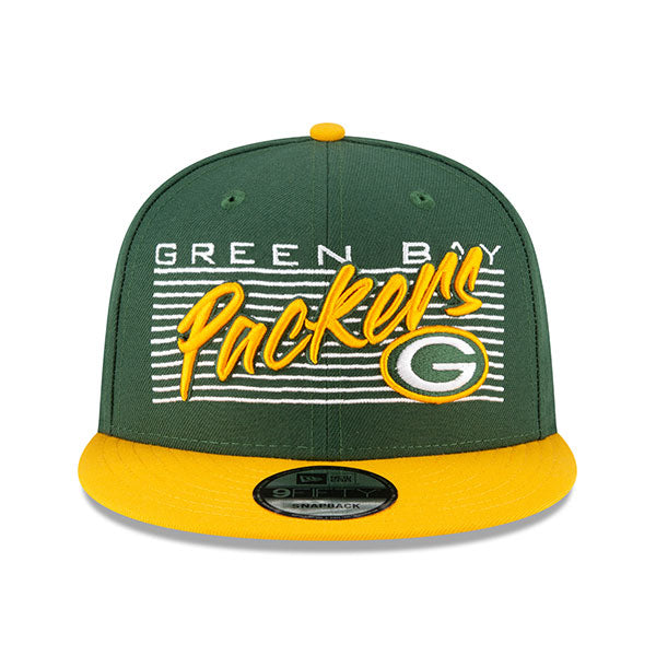 Green Bay Packers New Era RETRO GRILL 9Fifty Snapback NFL Hat