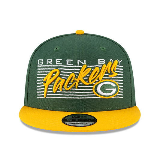 Green Bay Packers New Era RETRO GRILL 9Fifty Snapback NFL Hat