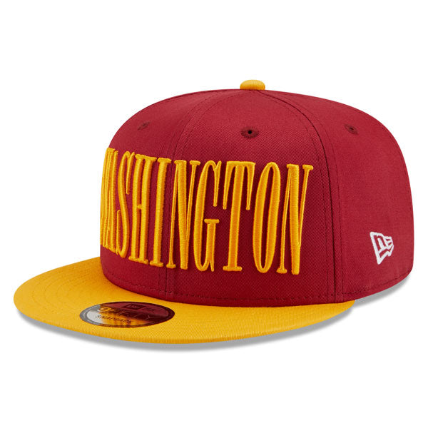 Washington Football Team New Era TEAM TITLE 9FIFTY Snapback Hat