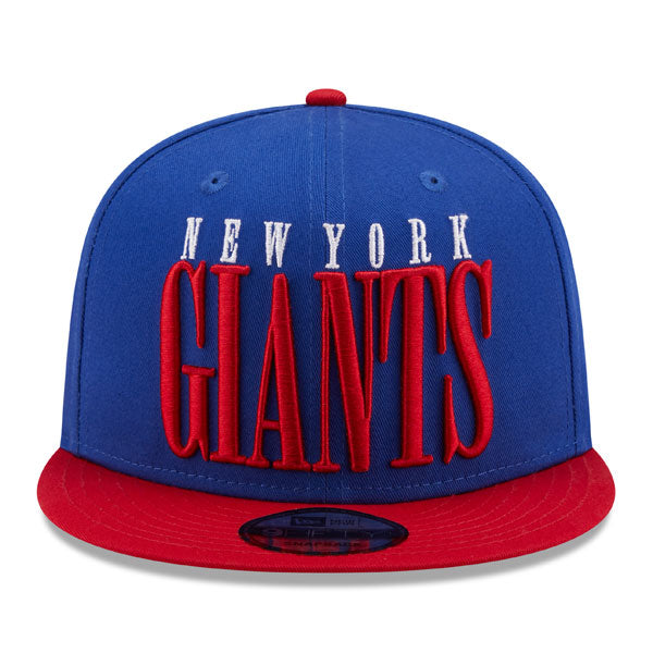 New York Giants New Era NFL TEAM TITLE 9Fifty Snapback Hat