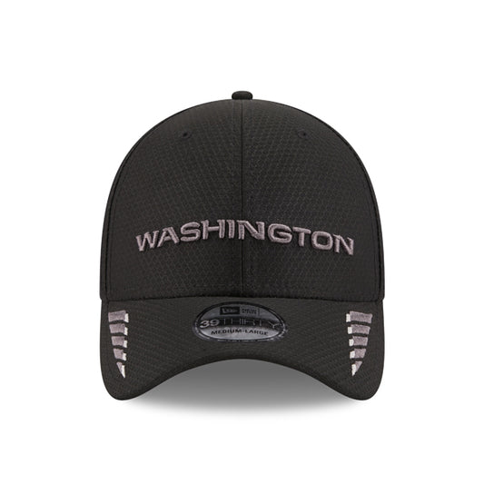 Washington Football Team NFL New Era Rush 39THIRTY Flex Hat - Black