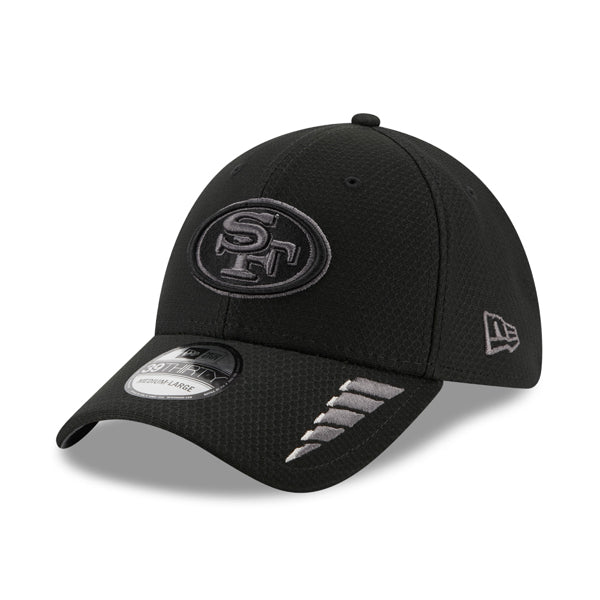 San Francisco 49ers NFL New Era Rush 39THIRTY Flex Hat - Black