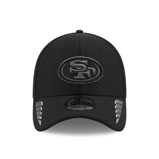 San Francisco 49ers NFL New Era Rush 39THIRTY Flex Hat - Black